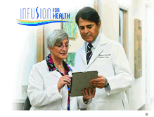 Tablet Screenshot of infusionforhealth.com